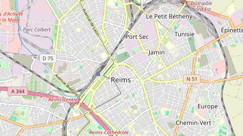 Carte de localisation de l'évènement