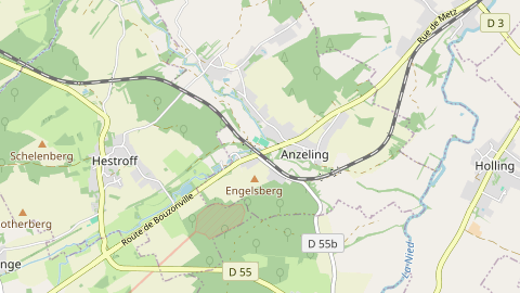 Carte de localisation de l'évènement