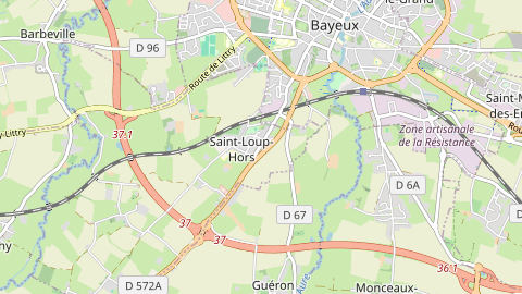 Carte de localisation de l'évènement