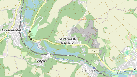 Carte de localisation de l'évènement
