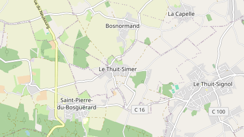 Carte de localisation de l'évènement