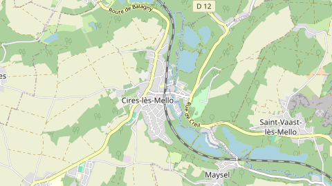 Carte de localisation de l'évènement