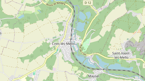 Carte de localisation de l'évènement