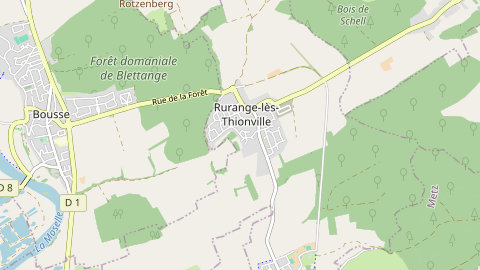 Carte de localisation de l'évènement