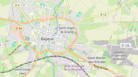 Carte de localisation de l'évènement