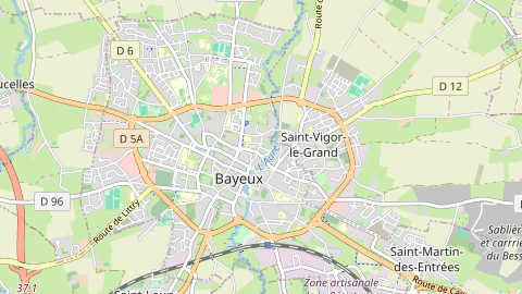 Carte de localisation de l'évènement