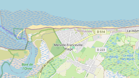 Carte de localisation de l'évènement