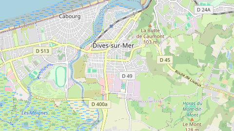 Carte de localisation de l'évènement