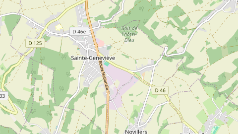 Carte de localisation de l'évènement