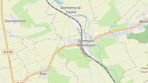 Carte de localisation de l'évènement