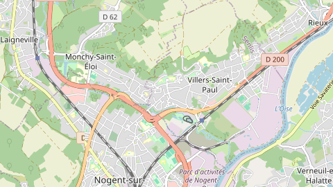 Carte de localisation de l'évènement