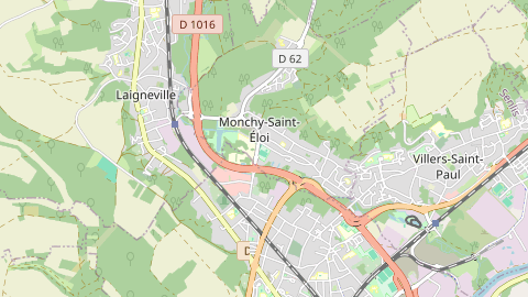 Carte de localisation de l'évènement