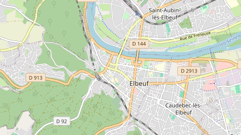 Carte de localisation de l'évènement