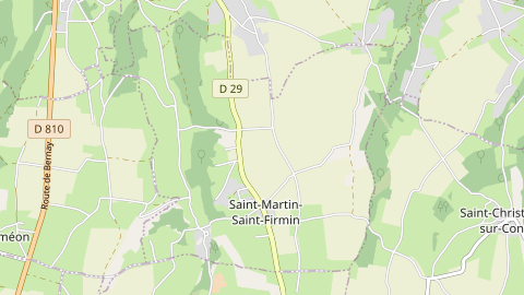 Carte de localisation de l'évènement