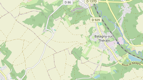 Carte de localisation de l'évènement