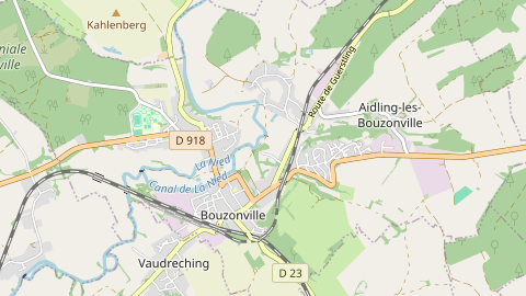 Carte de localisation de l'évènement