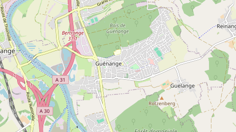 Carte de localisation de l'évènement