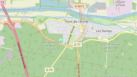 Carte de localisation de l'évènement
