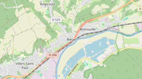 Carte de localisation de l'évènement
