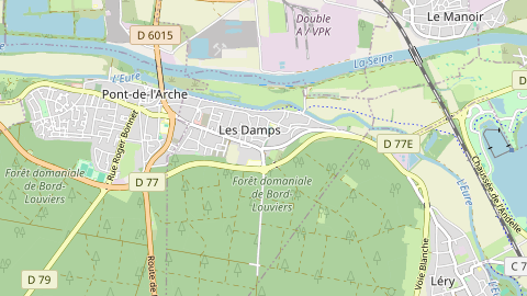 Carte de localisation de l'évènement