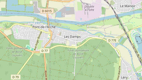 Carte de localisation de l'évènement