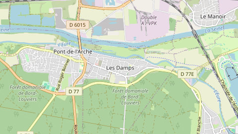 Carte de localisation de l'évènement