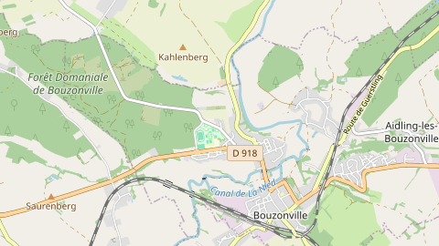 Carte de localisation de l'évènement