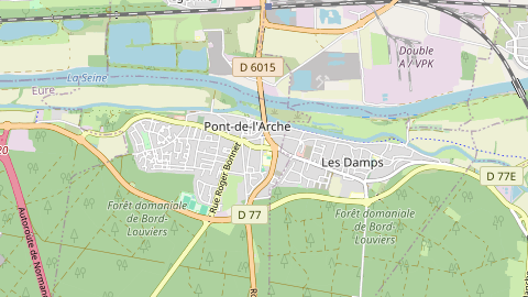 Carte de localisation de l'évènement