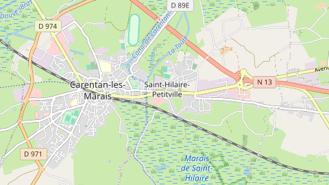 Carte de localisation de l'évènement