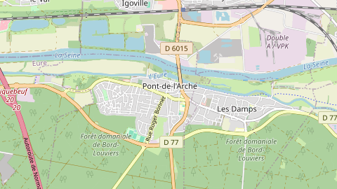 Carte de localisation de l'évènement