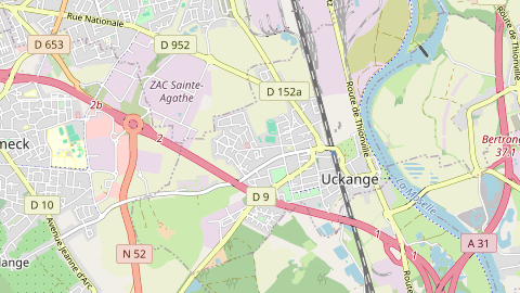 Carte de localisation de l'évènement