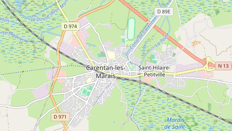 Carte de localisation de l'évènement