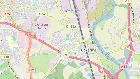 Carte de localisation de l'évènement