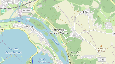 Carte de localisation de l'évènement