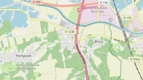 Carte de localisation de l'évènement