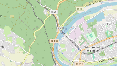 Carte de localisation de l'évènement