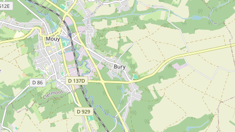 Carte de localisation de l'évènement