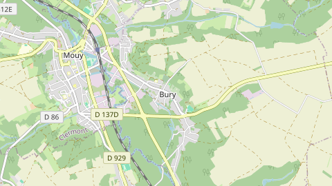 Carte de localisation de l'évènement