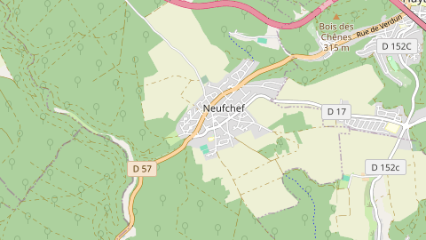 Carte de localisation de l'évènement