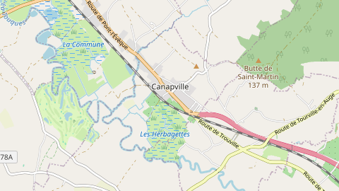 Carte de localisation de l'évènement