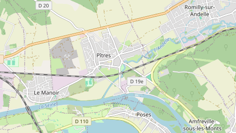 Carte de localisation de l'évènement