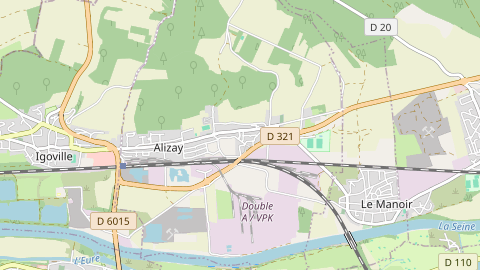 Carte de localisation de l'évènement