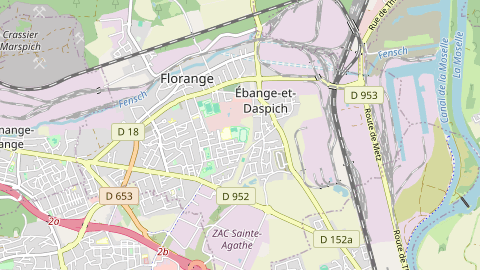 Carte de localisation de l'évènement