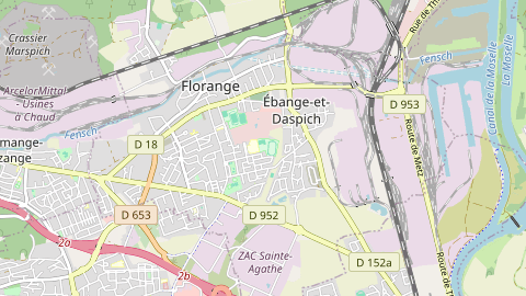 Carte de localisation de l'évènement