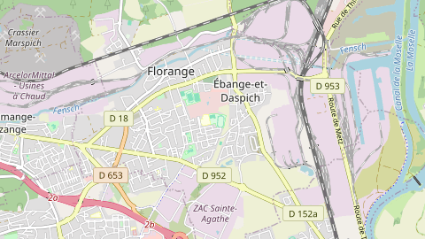 Carte de localisation de l'évènement