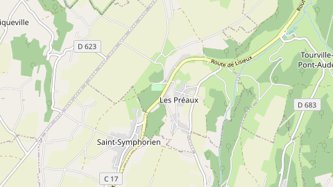 Carte de localisation de l'évènement
