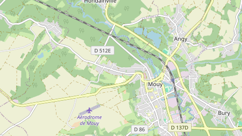 Carte de localisation de l'évènement