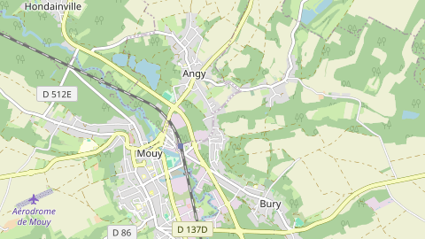 Carte de localisation de l'évènement