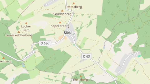 Carte de localisation de l'évènement