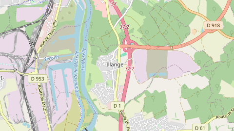 Carte de localisation de l'évènement